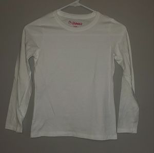 Hanes Long Sleeve Tshirt GIRLS